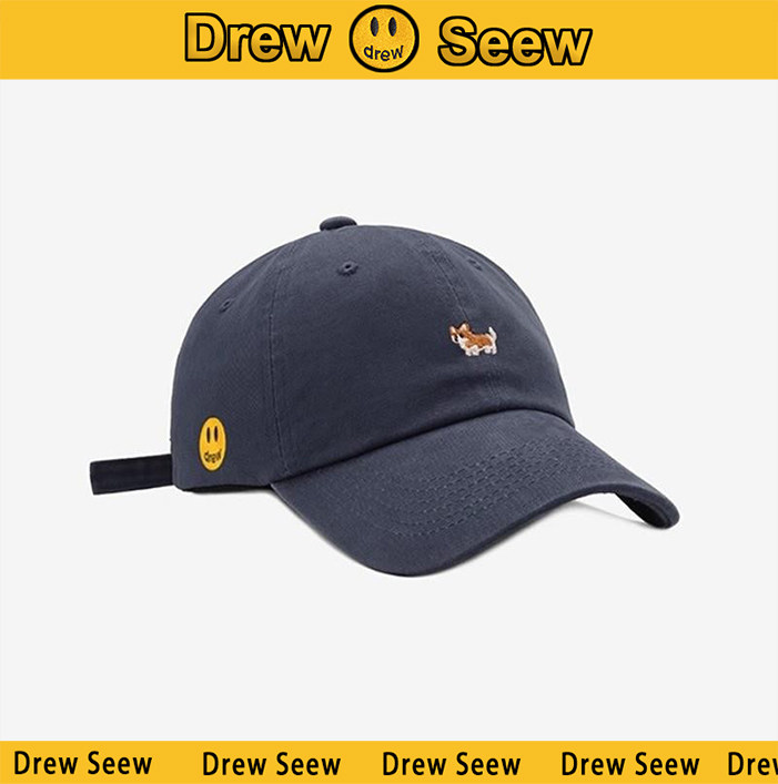 【官方直营】DREW SEEW 笑脸小狗棒球帽韩版百搭鸭舌帽遮阳男女潮