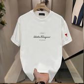 棉质男女通用白T恤宽松 fien不易褪色休闲风短袖 官方直营 Ami