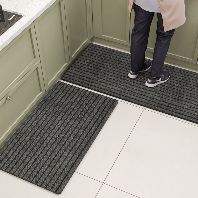厨房地垫吸水防滑防油可擦免洗耐脏脚垫入户门垫进门门口地毯家用