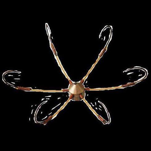 越南手工六爪锚钩锚鱼钩无倒刺爆炸钩蜘蛛筏钓钩螃蟹钩(买5送一)