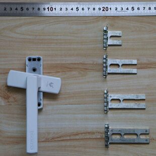 80mm孔距翻盖窗把手25mm 55mm 65mm 70mm多规格拔插可选 左右通用