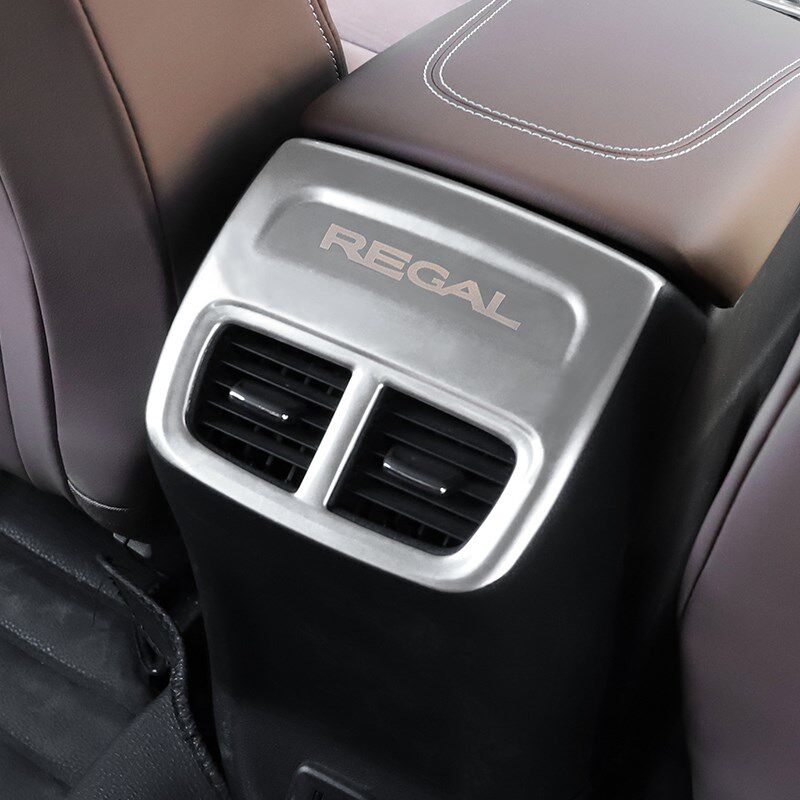 别克17-23款君威出风口亮条贴后排空调口装饰框亮片汽车改装内饰