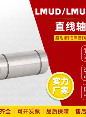 LMUD/LMUDM进口中型直线轴承6 8 10 12 13 16 20 25 30滑动