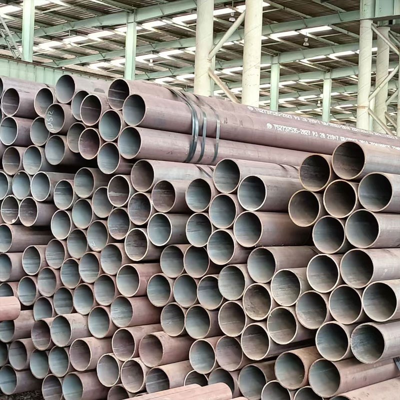 20#空心圆管Q355B合金不锈无缝钢管45号厚壁精密碳钢管切割定尺