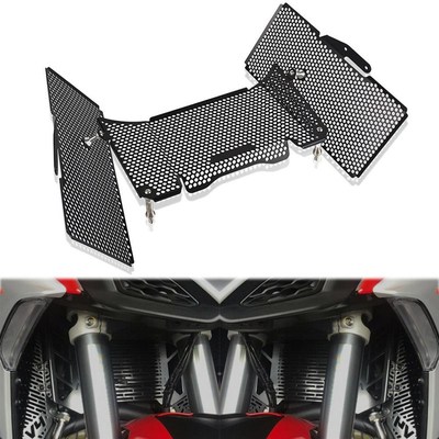 适用杜卡迪揽途Multistrada V4改装水箱网防护罩散热器保护网配件