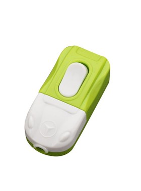 绿色开关b汽车型床头开关翘板式船型单控灯泡开关按钮开关10a250V