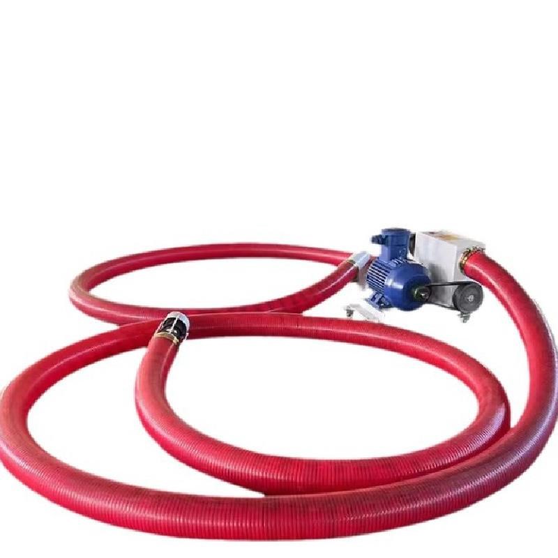 高货八米长软管吸粮机车载抽粮卸粮用螺旋抽粮机长度可定提升机