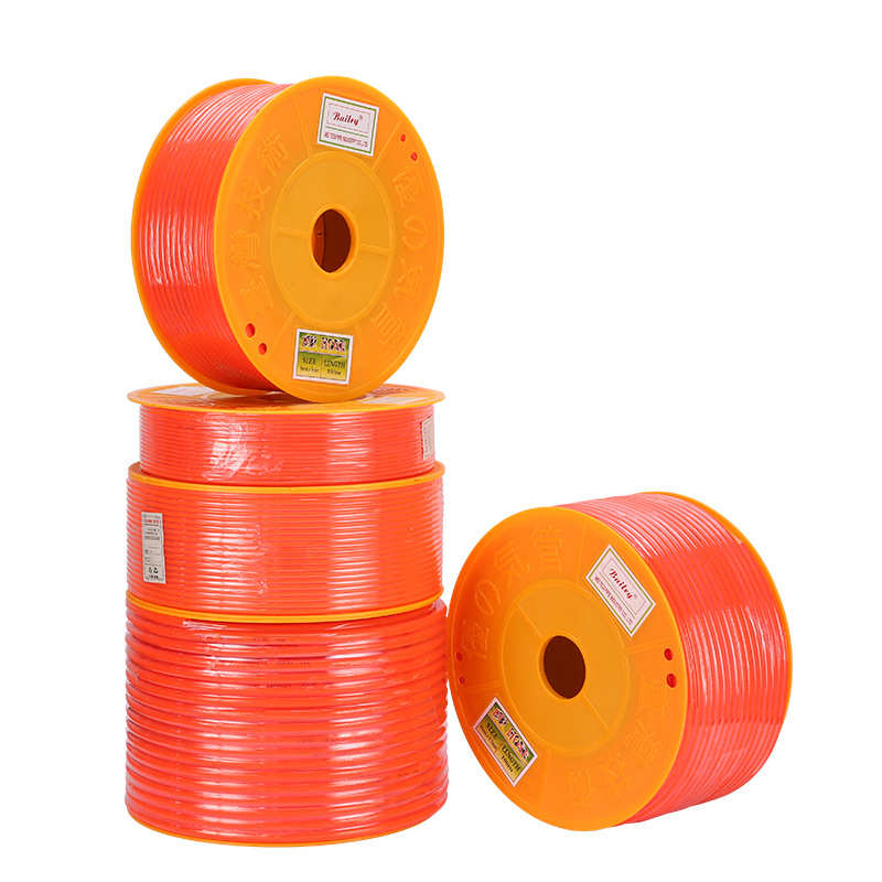 气管TPU红色气管 空压机耐磨气动软管风管聚氨酯pu管气管现货