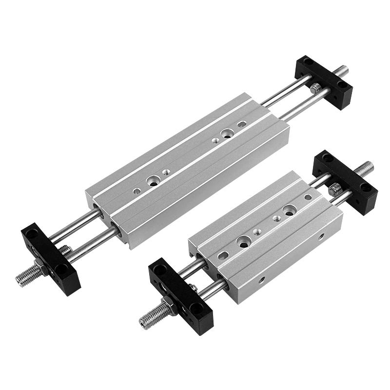 STMB10X25气动STMB10X75双轴滑台气缸STMB10X50滑块气缸STMS10X25