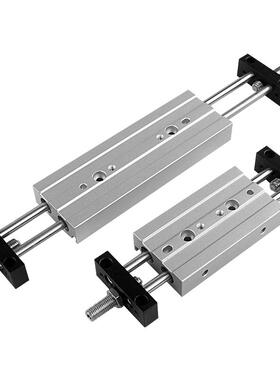 STMB10X25气动STMB10X75双轴滑台气缸STMB10X50滑块气缸STMS10X25