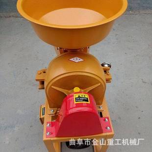 柴油机带黄豆粉碎机粮食加工粉碎机中型自吸式 玉米面加工机
