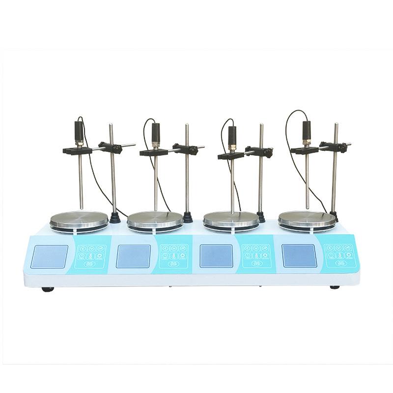 供应HJ-4AS四工位磁力搅拌器恒速恒温磁力搅拌器多头搅拌器