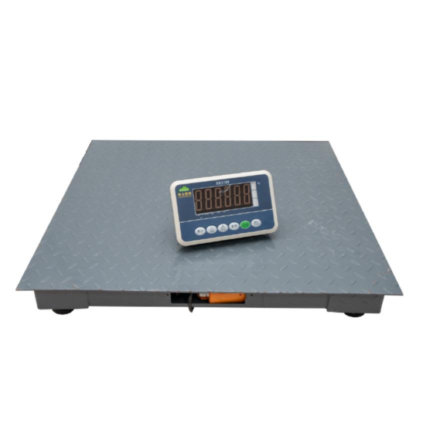 定制碳钢q25电子地磅秤1吨2吨吨5吨工业小地磅秤畜牧工厂物流秤