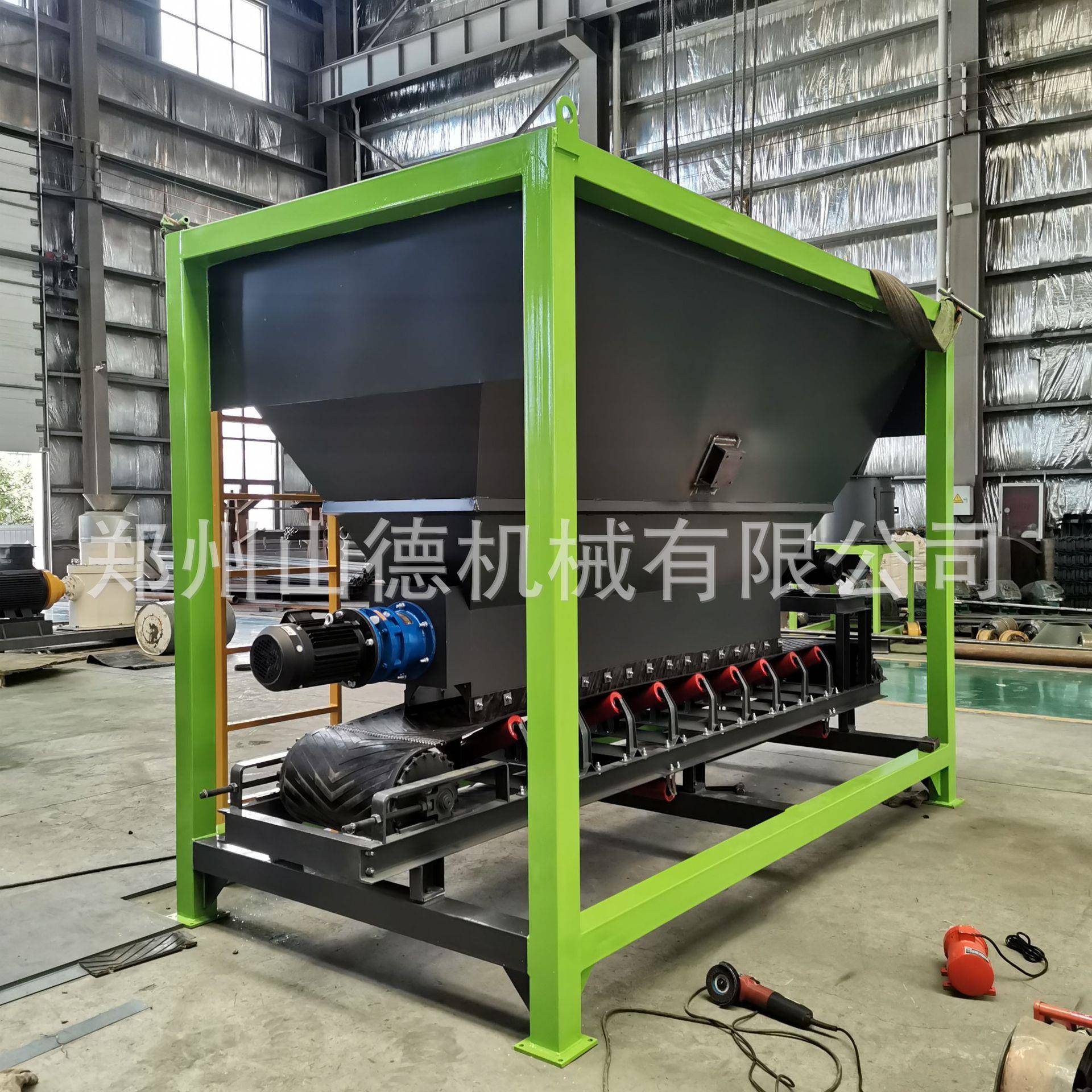 肥料给料机复混肥多仓动态配料机复合肥生产缓存料仓静态配料设备