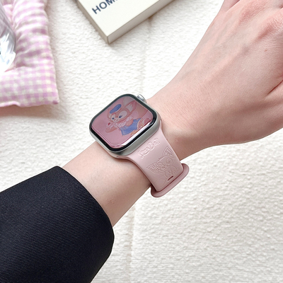 玲娜贝儿适用苹果手表表带iwatchS11/10/9硅胶Apple2ultra可爱SE