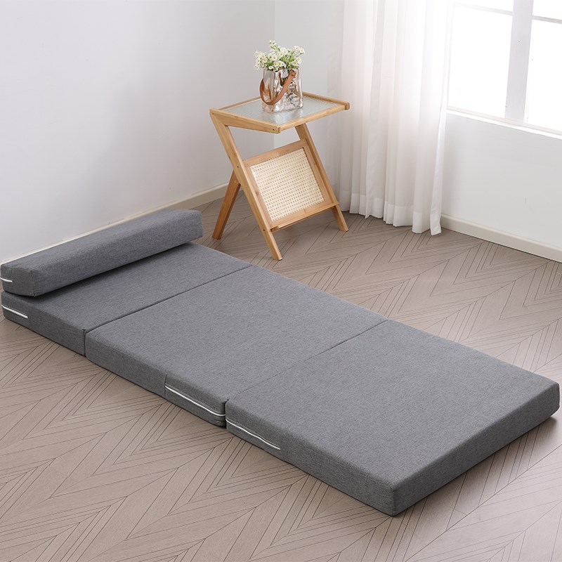 折叠床垫打地铺便携午睡办公室A单人学生宿舍午休神器海绵垫高密