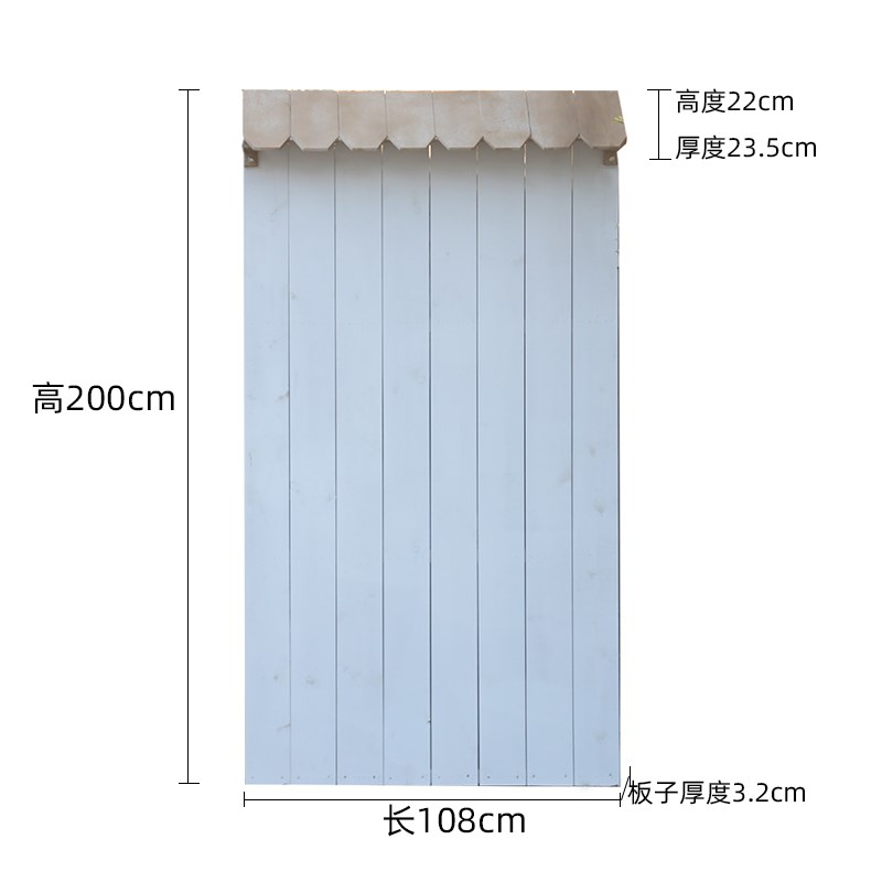 防腐木屏风挂饰背景板院墙户外y庭院花园阳台装饰大木板背景墙花