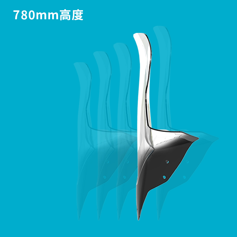 光阳赛艇CT250\CT300改装加高挡风玻璃前挡风护胸T风镜进口20GV款