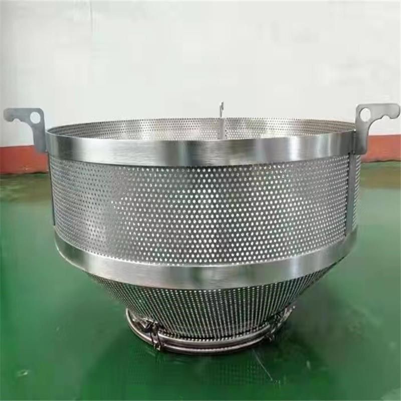 夹层锅内筛眼网筐电n动吊篮漏底吊笼不锈钢蒸煮卤锅篦子冲孔过滤