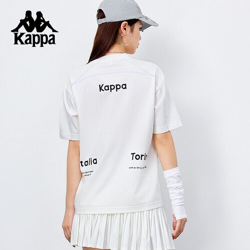 Kappa卡帕26年凉感哈苏线短袖女