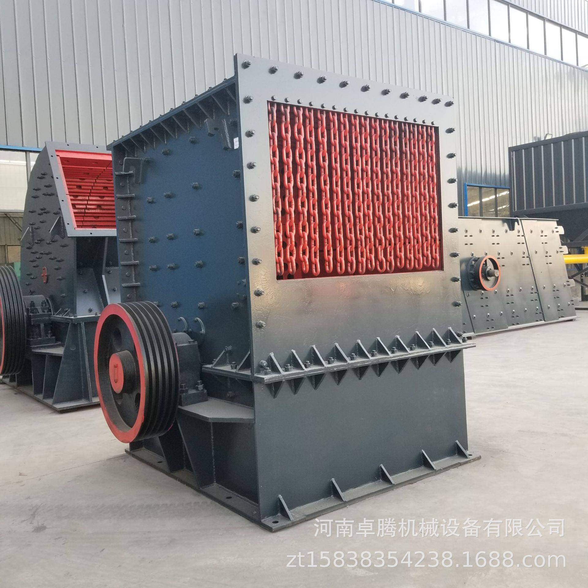 大口箱式径制砂机石灰石花岗岩方箱破碎机建筑垃圾方箱式制砂机