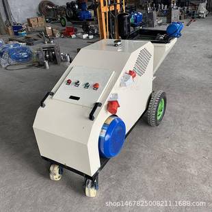 玉廷制造快速双缸砂浆喷涂机柱塞式 多功能小型砂浆喷涂机厂家 包邮
