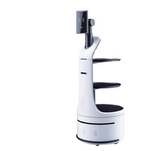 自动上电梯送餐机器人酒店迎宾机器人自主上电梯送餐送物智能配送