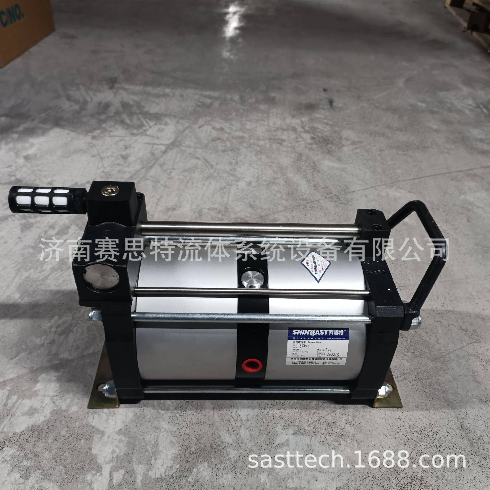 STA02气体增压泵，增压比2：1,输出压力16bar,氮气氧气氢气等增压