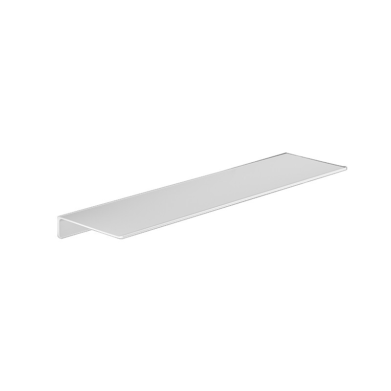 一字隔板墙上置物架白色客厅电视墙壁挂式储物展示层架免打孔