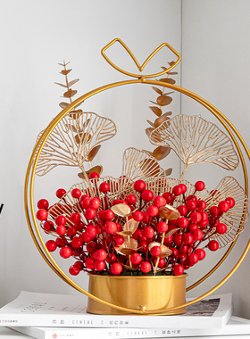 乔迁之喜装饰摆h件新居礼品入伙进新房子布置用品搬家礼物福桶福