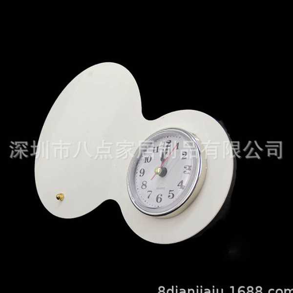 台钟 热升华木质摆台时钟 木版画电子钟 MDF计时器