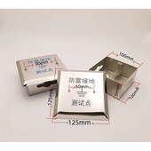 86型不锈钢防雷接地测试盒 防雷接地测试点盖板