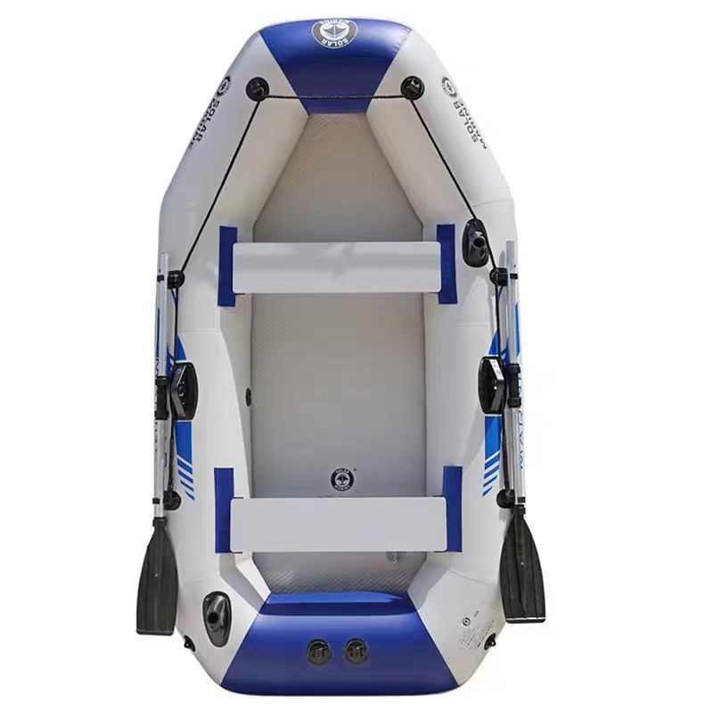 速澜2.7米豪华款拉丝底橡皮艇充气船 加厚耐磨款钓鱼船快艇皮划艇