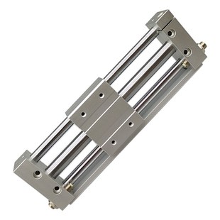 磁偶式 40X100X200X300X400X500X600X1000A 导杆滑台无杆气缸RMT32