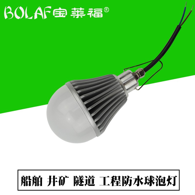 工程施工照明灯12伏防水低压球泡灯工地船舶矿井机床用12V灯泡