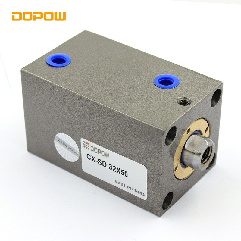 DOPOW 微型方型油缸液压125缸径CX-SD薄型油缸模具小型液压