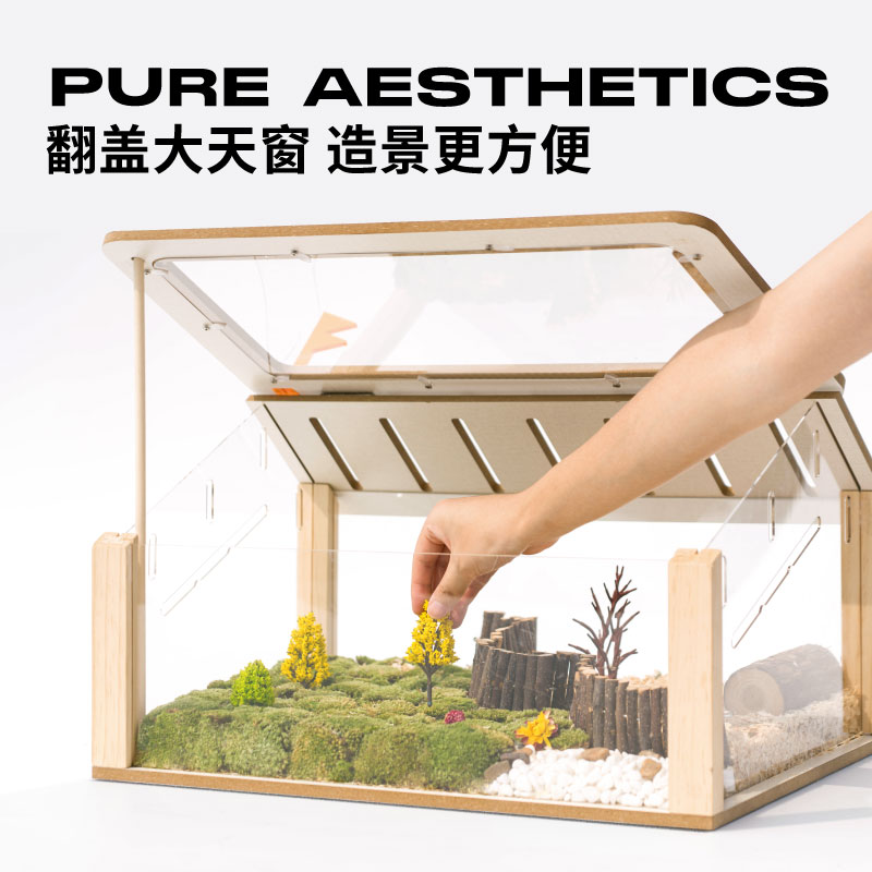 仓鼠笼超大别墅豪华专用饲养箱大号亚克力金丝Q熊笼子小屋仓鼠用