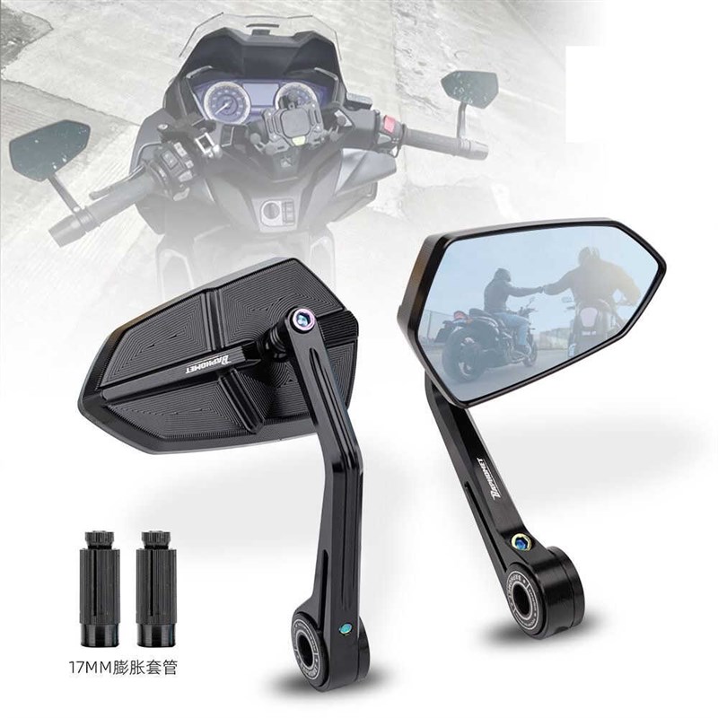 巴风特改装手里剑九号M95Cu/N70c/F90m小牛电动车改装手把后视镜