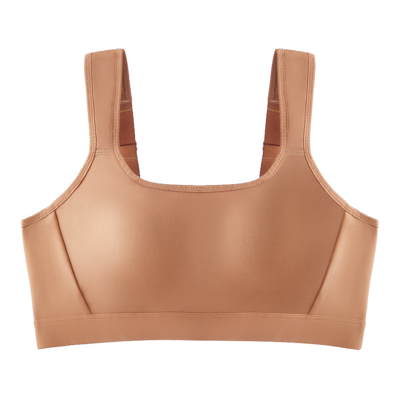 千奈美运动内衣女欧若风普拉提防震薄款无痕大胸显小收副乳文胸