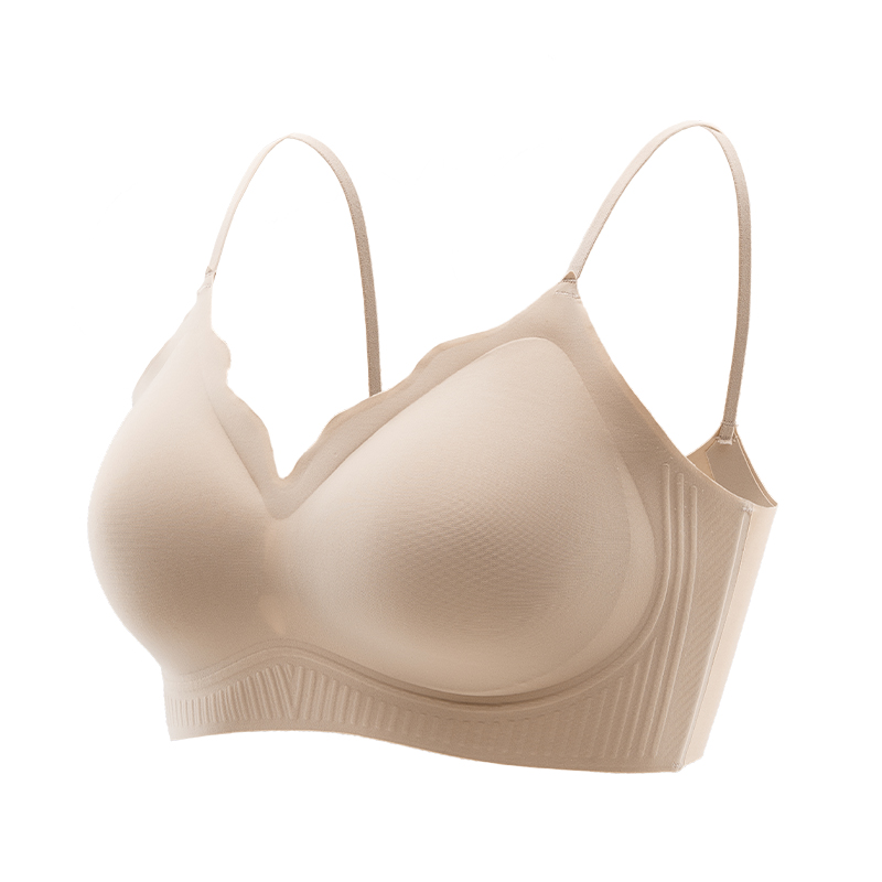 无痕粉底液内衣女小胸聚