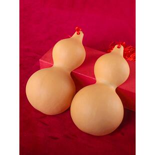 天然合卺葫芦酒杯中汉式婚礼和合交杯酒道具中国结喜庆鸳鸯葫芦瓢