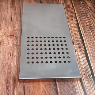 网红商用福鼎肉片温州瘦肉丸超大刮板加厚不锈钢带孔中式工具