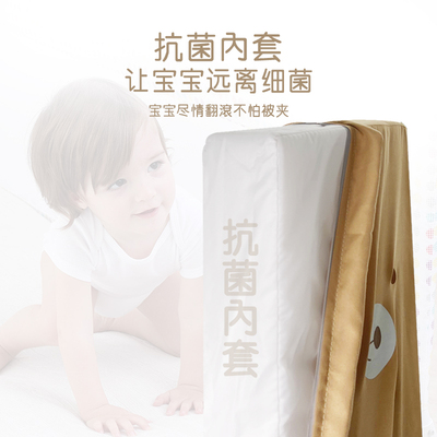 床围栏婴儿宝宝防摔防护栏儿童防掉床上护栏床边床围挡软包床护栏