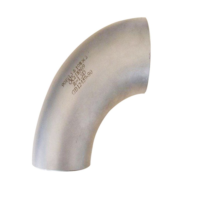 304/316/321不锈钢冲压焊接无缝弯头各种度数45度90度弯头弯管