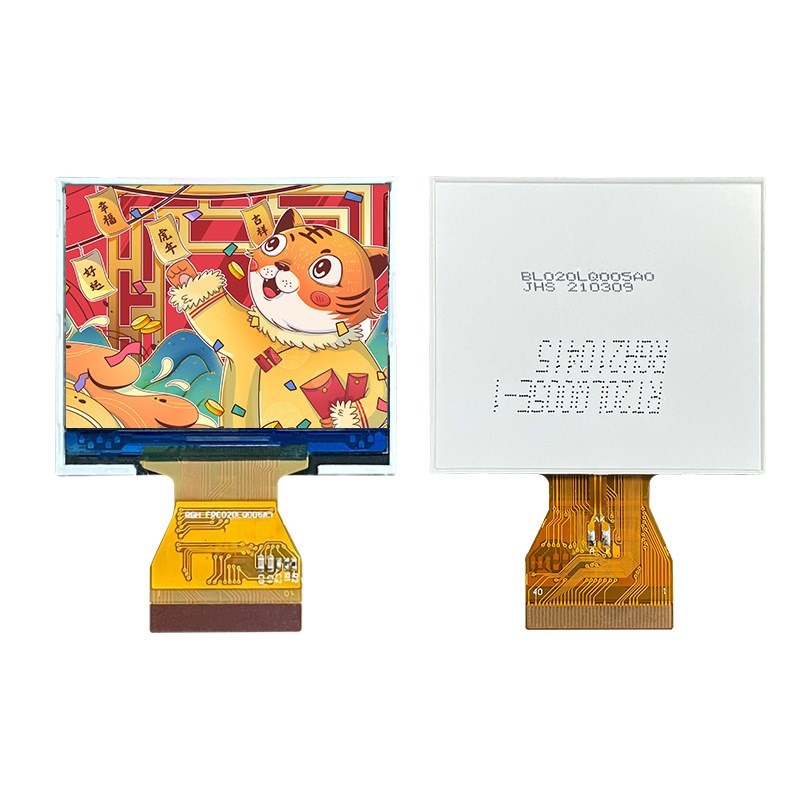 2.0寸液晶显示屏 2.0寸480*240 驱动OTA5182 LCD液晶屏模组