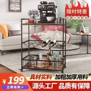 餐车手推车火锅店酒吧餐厅ktv送餐车家用蛋糕推车 酒店酒水车欧式