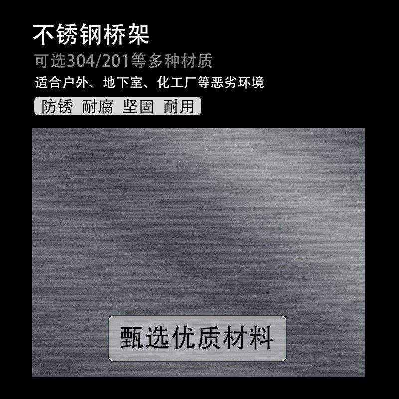 不锈钢桥架 电缆桥架 槽式桥架200*100 梯式桥架 不锈钢桥架 桥架