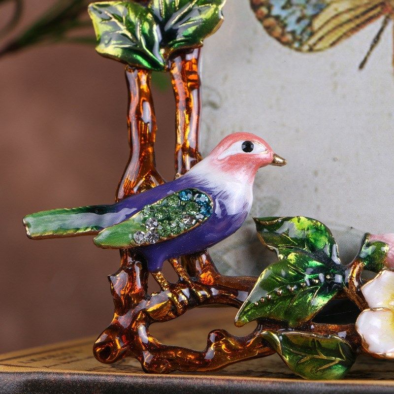 欧式创意家居田园动物花鸟6寸7寸金属相框镶钻珐琅彩照片像框摆台,特色手工艺,其他特色工艺品,淘宝优惠券,粉丝福利购,淘宝优惠卷