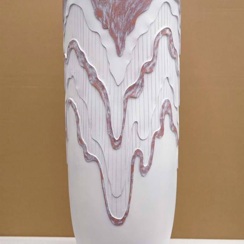 欧式玻璃钢几何切面落地装饰花瓶 时尚家居酒店 大厅花艺景观摆设