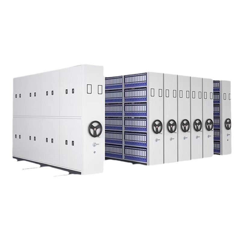 智能密集架档案柜病案密集柜电动手摇式档案柜凭证资料移动文件柜